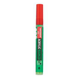 Amsterdam Marcador Acrílico 4 mm Verde Permanente Claro 618
